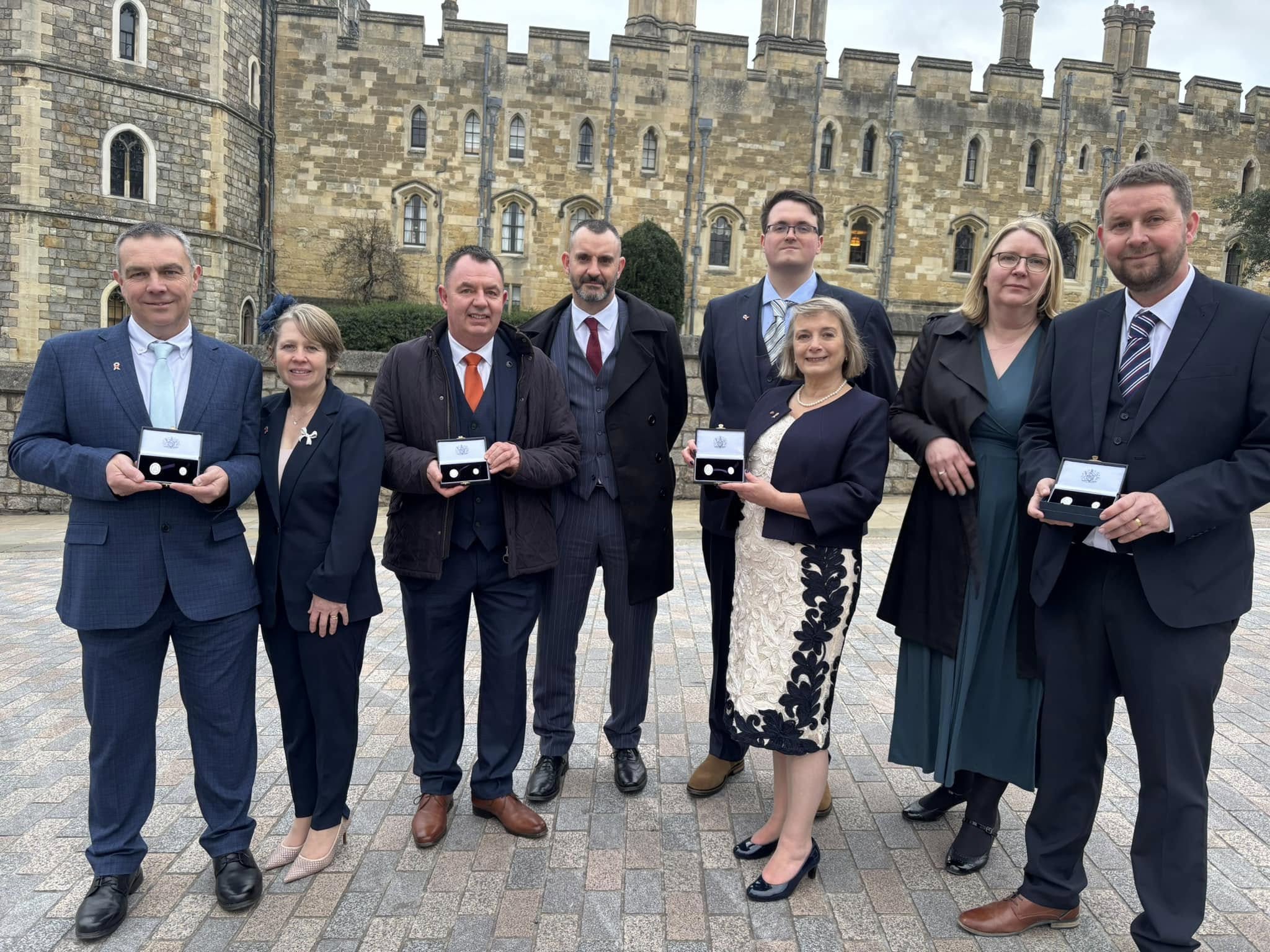 Families of Fallen Police Officers Receive Elizabeth Emblem